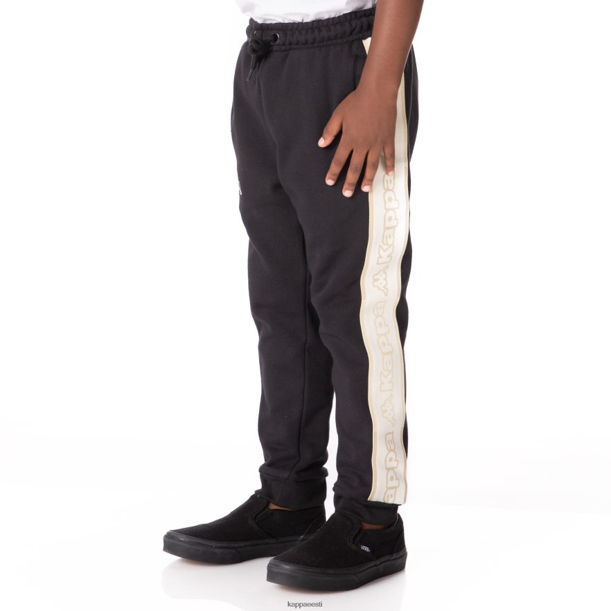 Kappa lapsed laste logoteip anira 2 dressipüksid must suits J0HRBX570