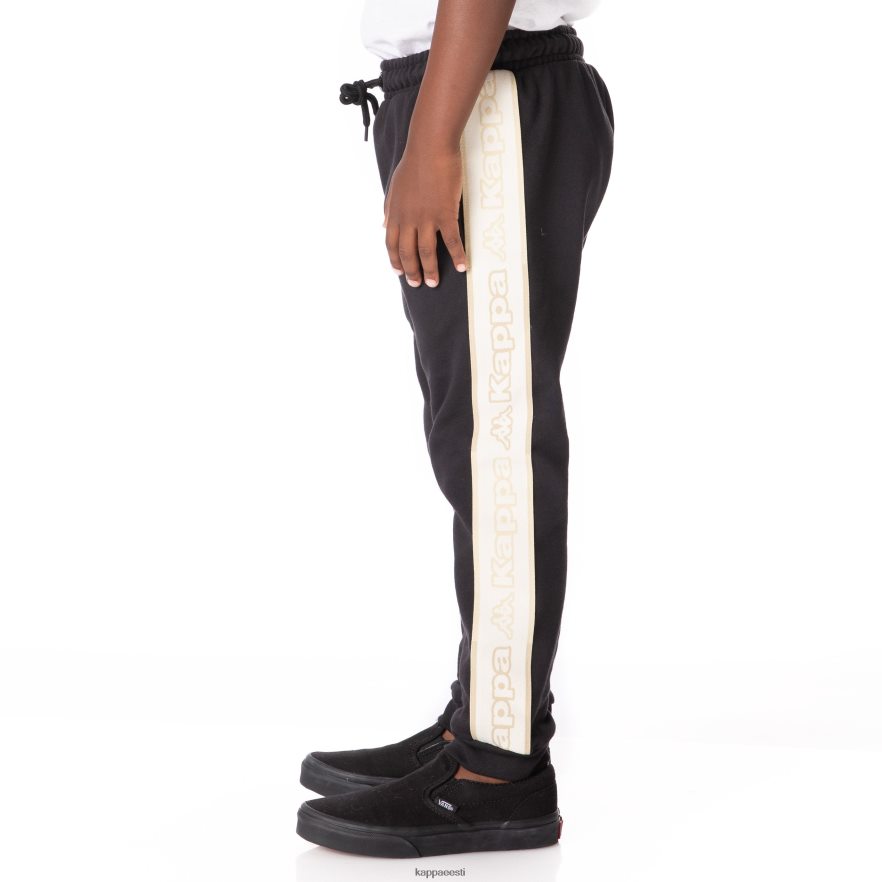 Kappa lapsed laste logoteip anira 2 dressipüksid must suits J0HRBX570