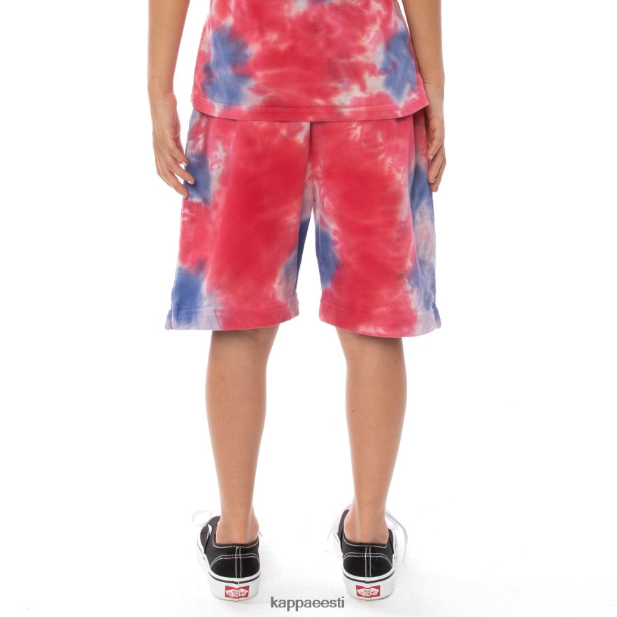 Kappa lapsed laste autentsed cyntu lipsuvärvi lühikesed püksid kreemjas brändi violetne lipsuvärv J0HRBX817