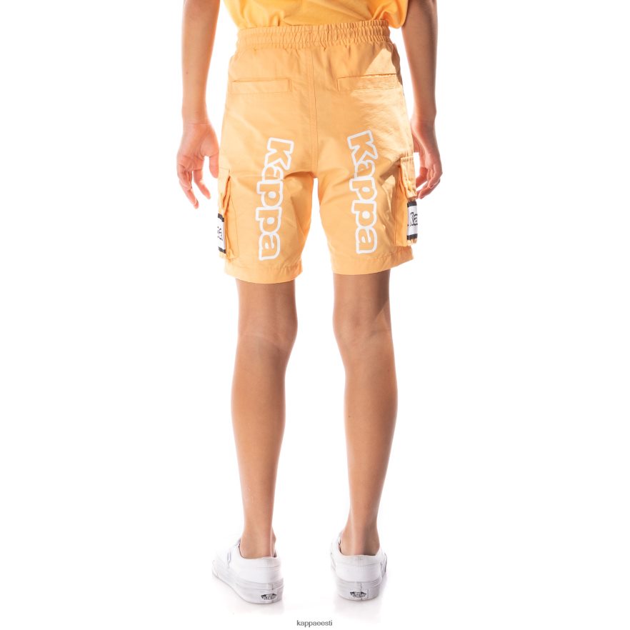 Kappa lapsed laste logoga teip esso cargo lühikesed püksid heleoranž J0HRBX791