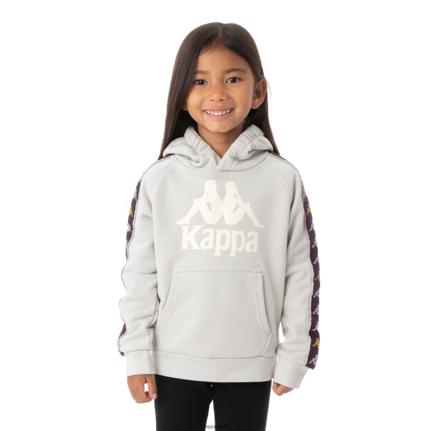 Kappa lapsed Laste 222 banda hurtado 3 hoodie hall hõbe J0HRBX555
