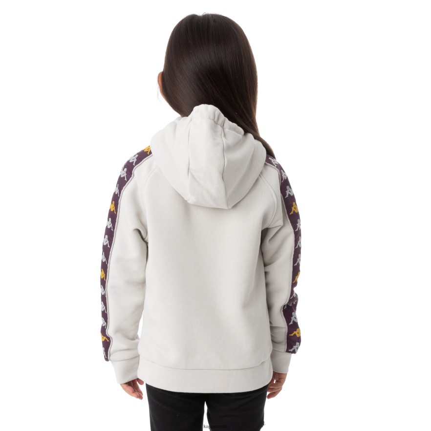 Kappa lapsed Laste 222 banda hurtado 3 hoodie hall hõbe J0HRBX555