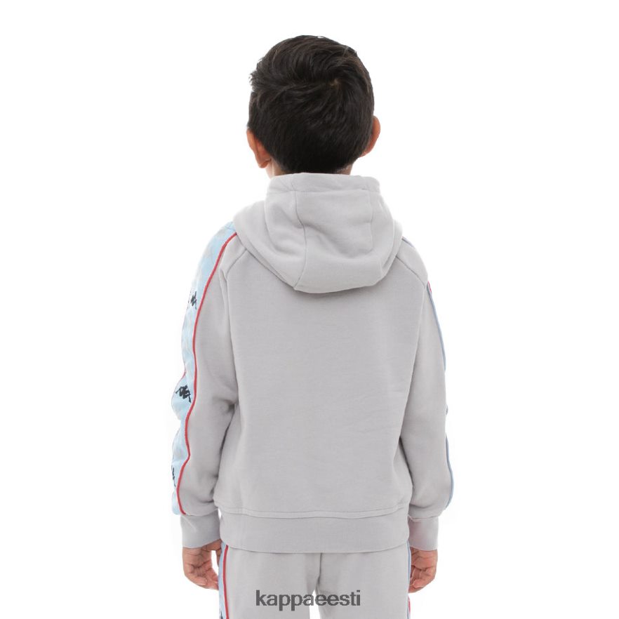 Kappa lapsed Laste 222 banda hurtado 3 hoodie hall sinine punane J0HRBX559