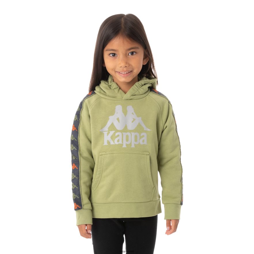 Kappa lapsed Laste 222 banda hurtado 3 hoodie roheline salvia J0HRBX550