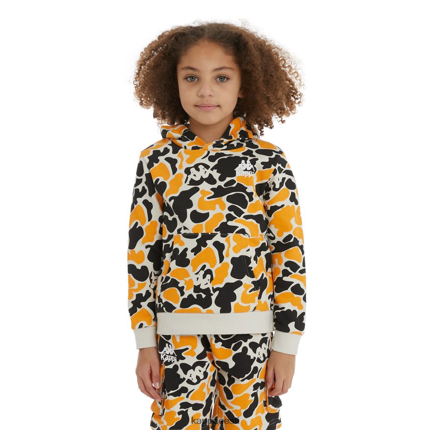 Kappa lapsed laste autentne picadilly kapuuts must suits heleoranž J0HRBX522
