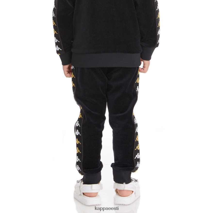 Kappa lapsed laste 222 banda lorence spordipüksid must suits J0HRBX491