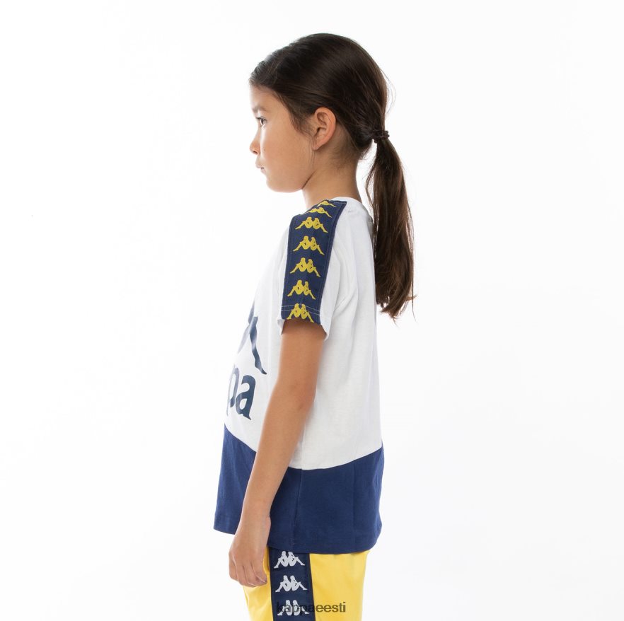 Kappa lapsed laste 222 banda baldwin t-särk oranž sinine kuninglik J0HRBX785