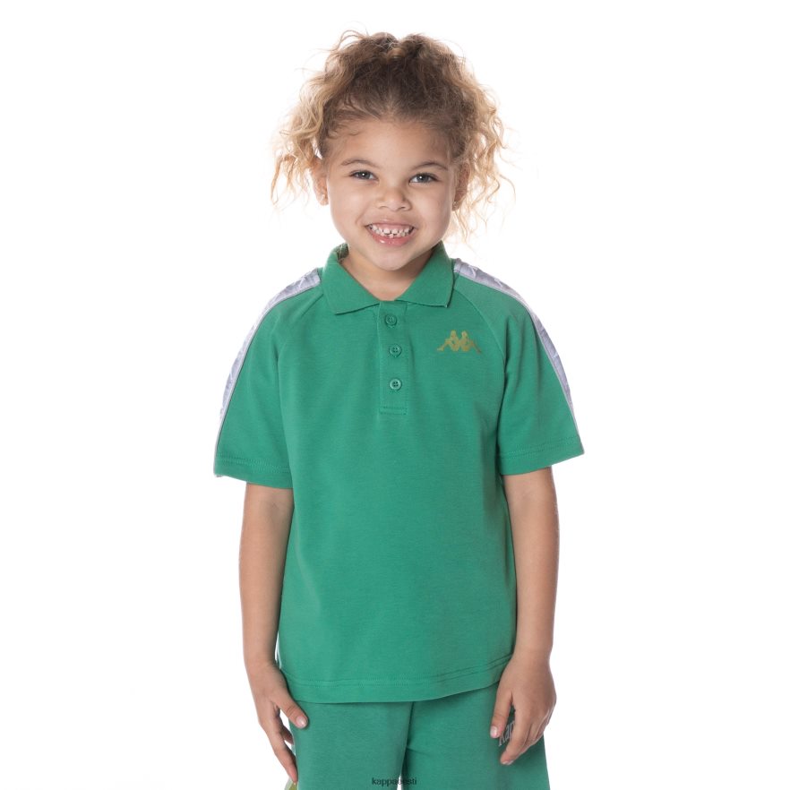 Kappa lapsed laste 222 banda calgar polo roheline J0HRBX652
