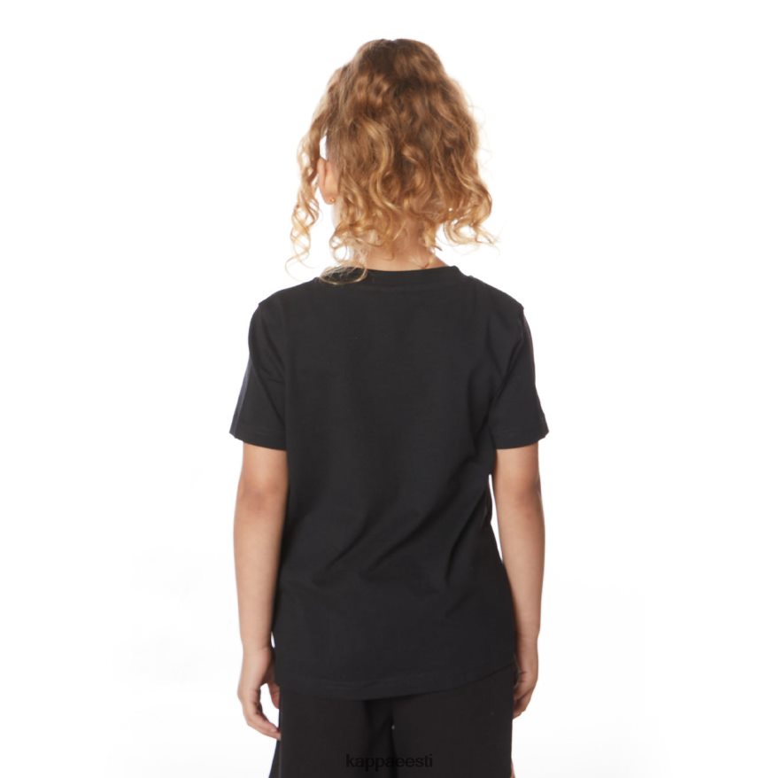 Kappa lapsed laste autentne estessi t-särk süsimust J0HRBX651