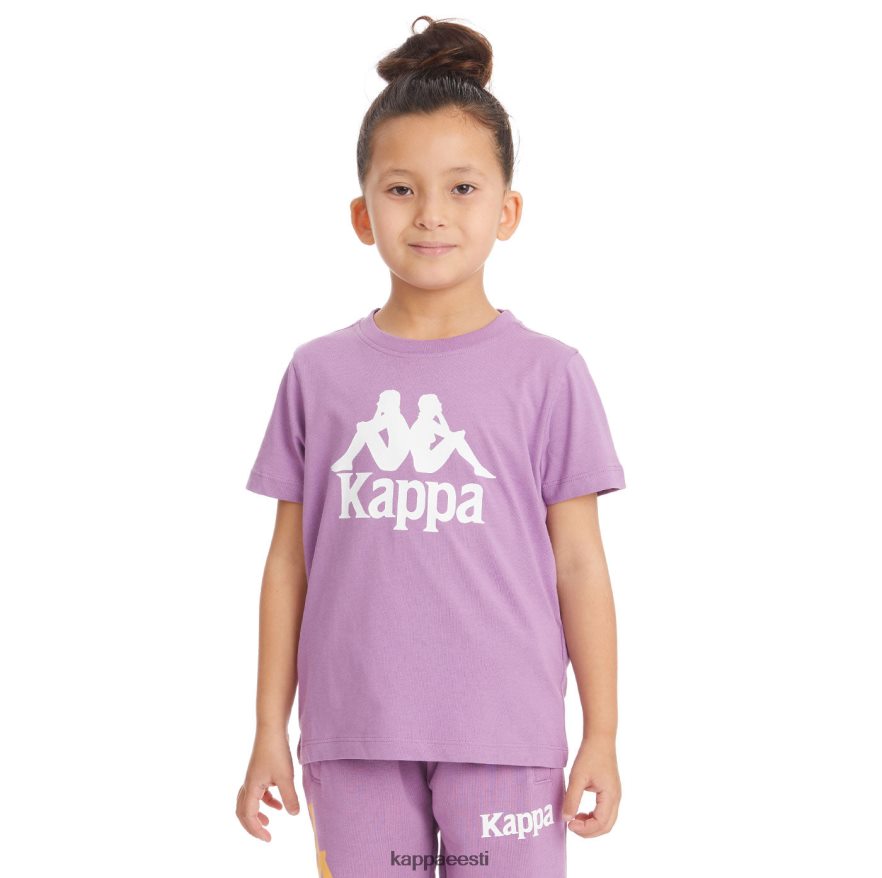 Kappa lapsed laste autentne estessi t-särk violetne lavendel J0HRBX745