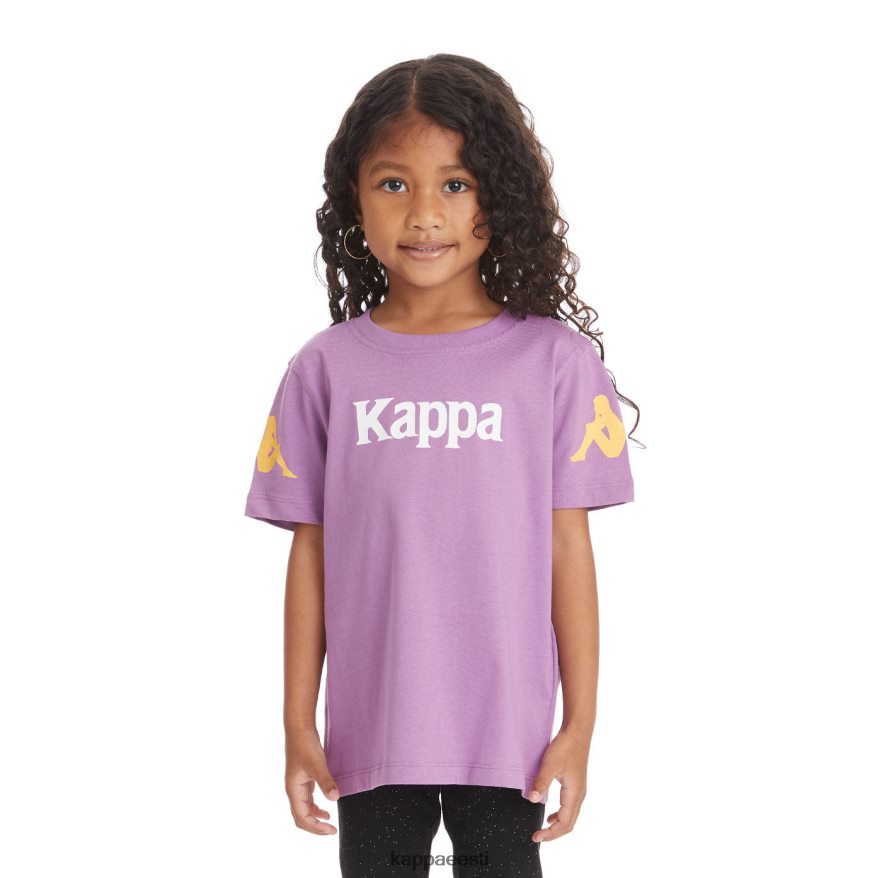 Kappa lapsed laste autentne paroo t-särk violetne lavendel J0HRBX741