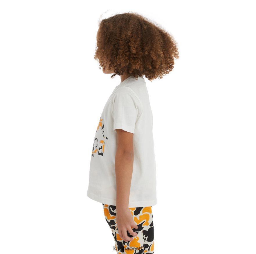 Kappa lapsed laste autentne phullo t-särk must suits heleoranž J0HRBX718