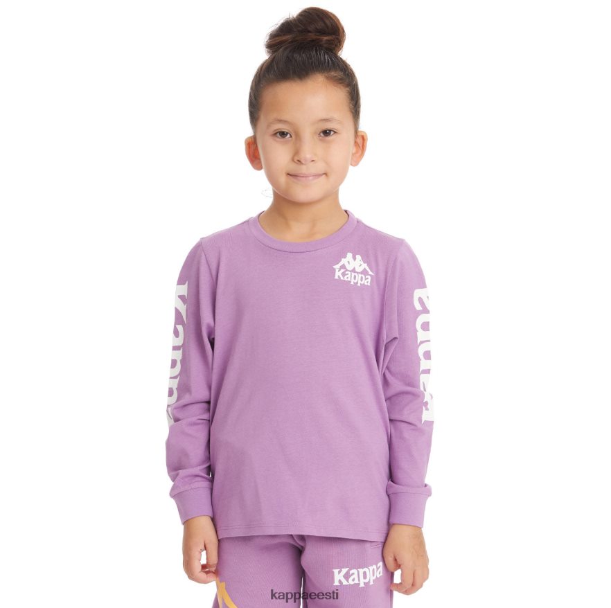 Kappa lapsed laste autentne ruiz 2 t-särk violetne lavendel J0HRBX743