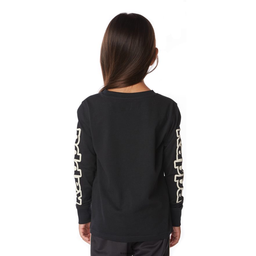 Kappa lapsed laste logo aby t-särk must suits J0HRBX662