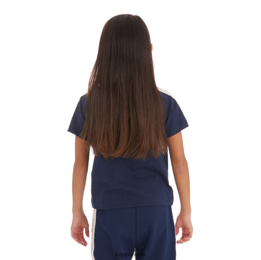 Kappa lapsed laste logoteip avirec 2 t-särk merevägi J0HRBX752