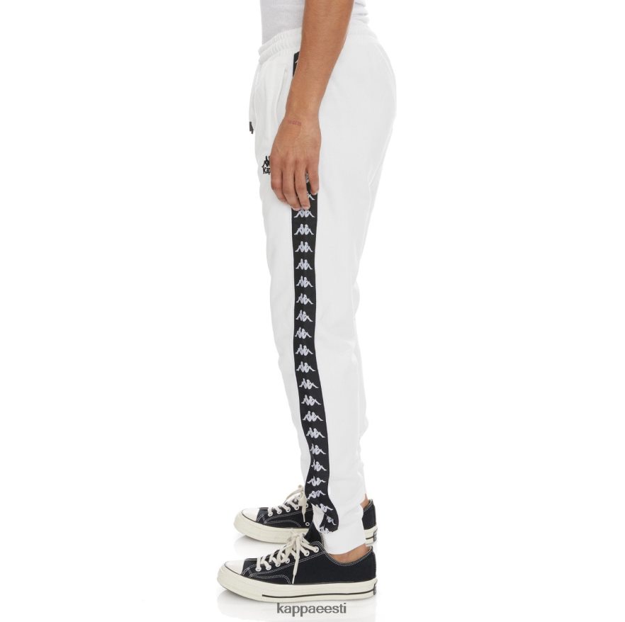 Kappa mehed 222 banda alanz 2 dressipüksid valge must J0HRBX65