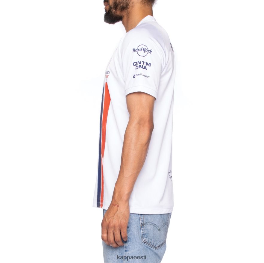 Kappa mehed autentne coria gumball 3000 kampsun valge J0HRBX206