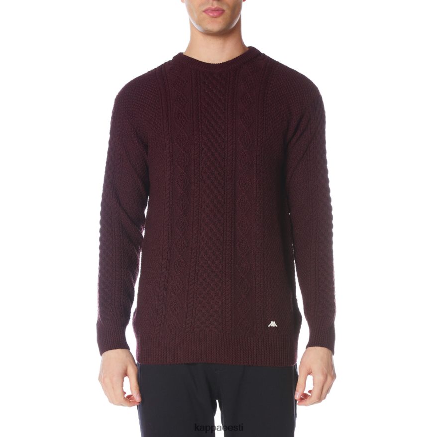 Kappa mehed rüü giovani akrabi pullover Burgundia J0HRBX96