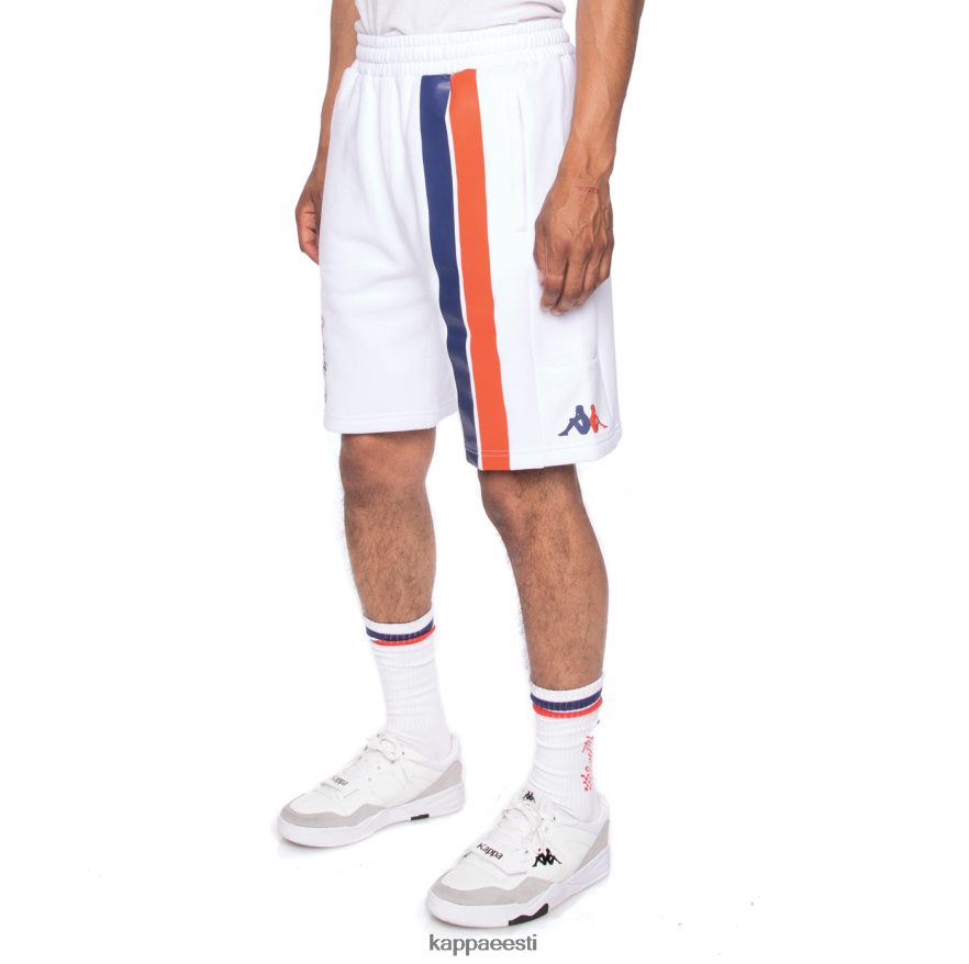 Kappa mehed autentsed credy gumball 3000 lühikesed püksid valge J0HRBX278