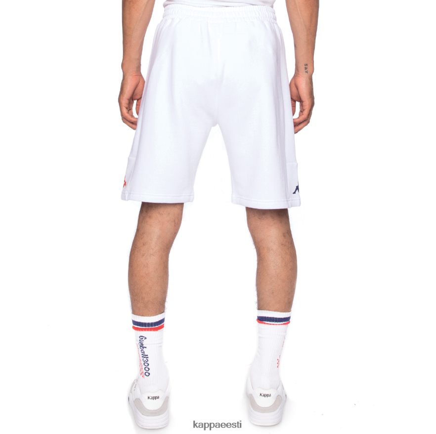 Kappa mehed autentsed credy gumball 3000 lühikesed püksid valge J0HRBX278
