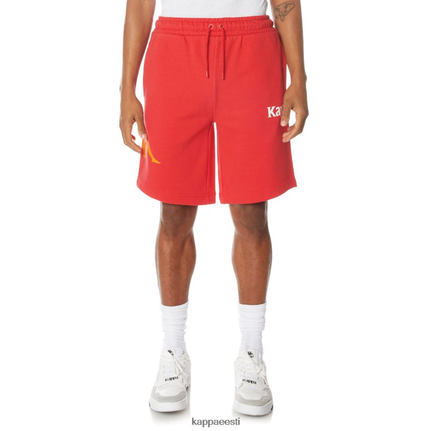 Kappa mehed autentsed sangone lühikesed püksid punane J0HRBX243