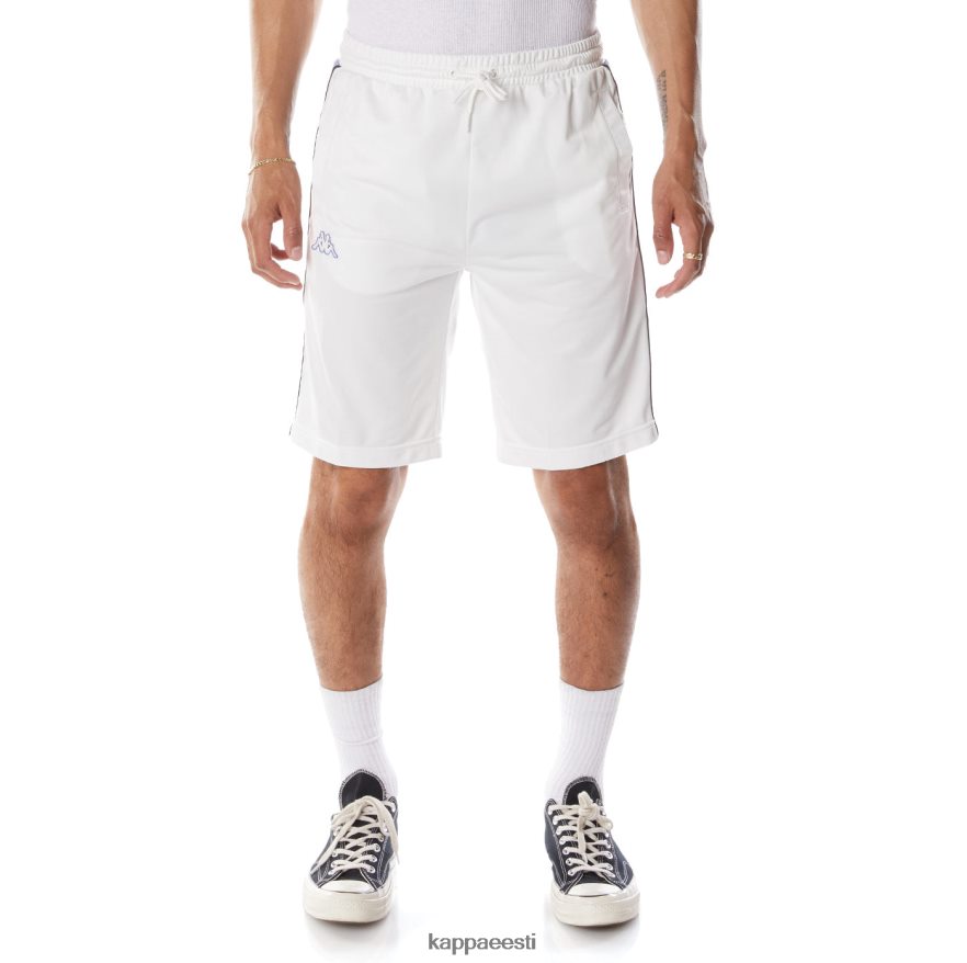 Kappa mehed logo teip asved 2 lühikest püksi valge sinine J0HRBX260