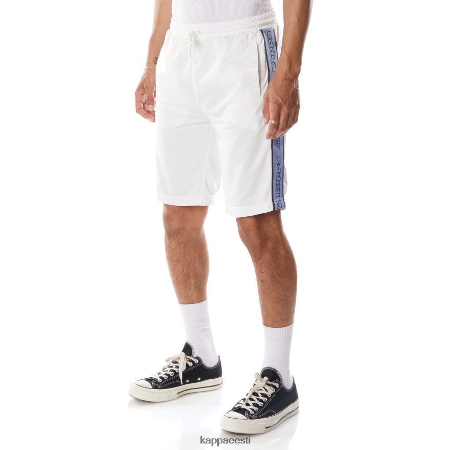 Kappa mehed logo teip asved 2 lühikest püksi valge sinine J0HRBX260