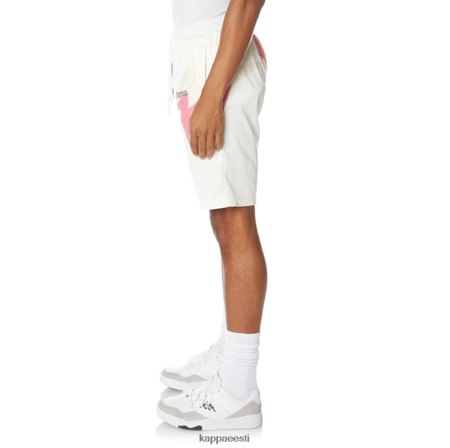 Kappa mehed logoga võtmega lühikesed püksid valge J0HRBX257