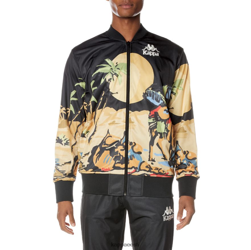 Kappa mehed autentne Sudaania jope süsimust J0HRBX4