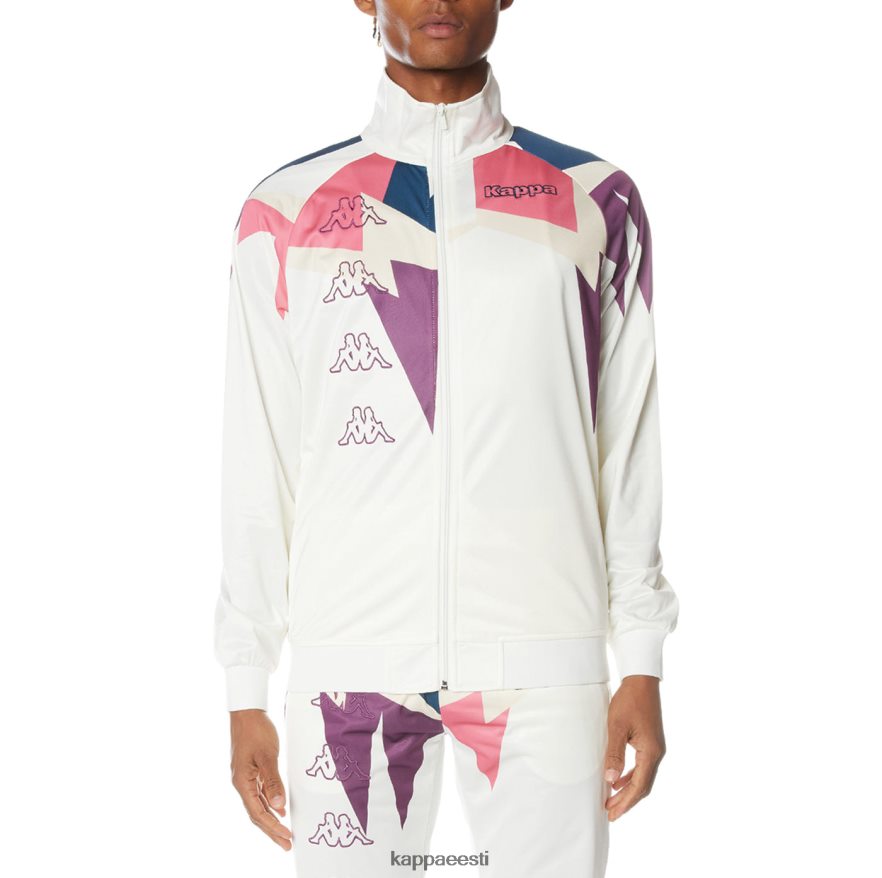 Kappa mehed logoga lamal rajajope valge J0HRBX5