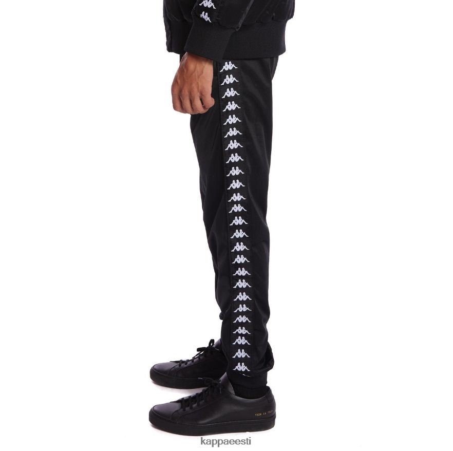 Kappa mehed 222 banda rastoriazz spordipüksid must J0HRBX36