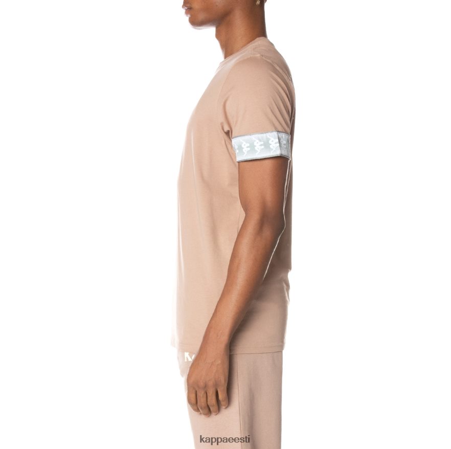 Kappa mehed 222 banda torby t-särk beež J0HRBX154