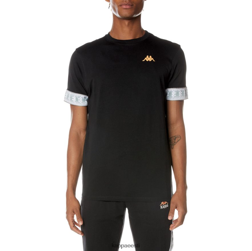 Kappa mehed 222 banda torby t-särk süsimust J0HRBX131
