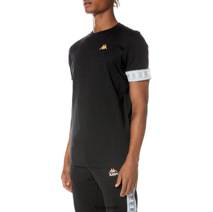 Kappa mehed 222 banda torby t-särk süsimust J0HRBX131