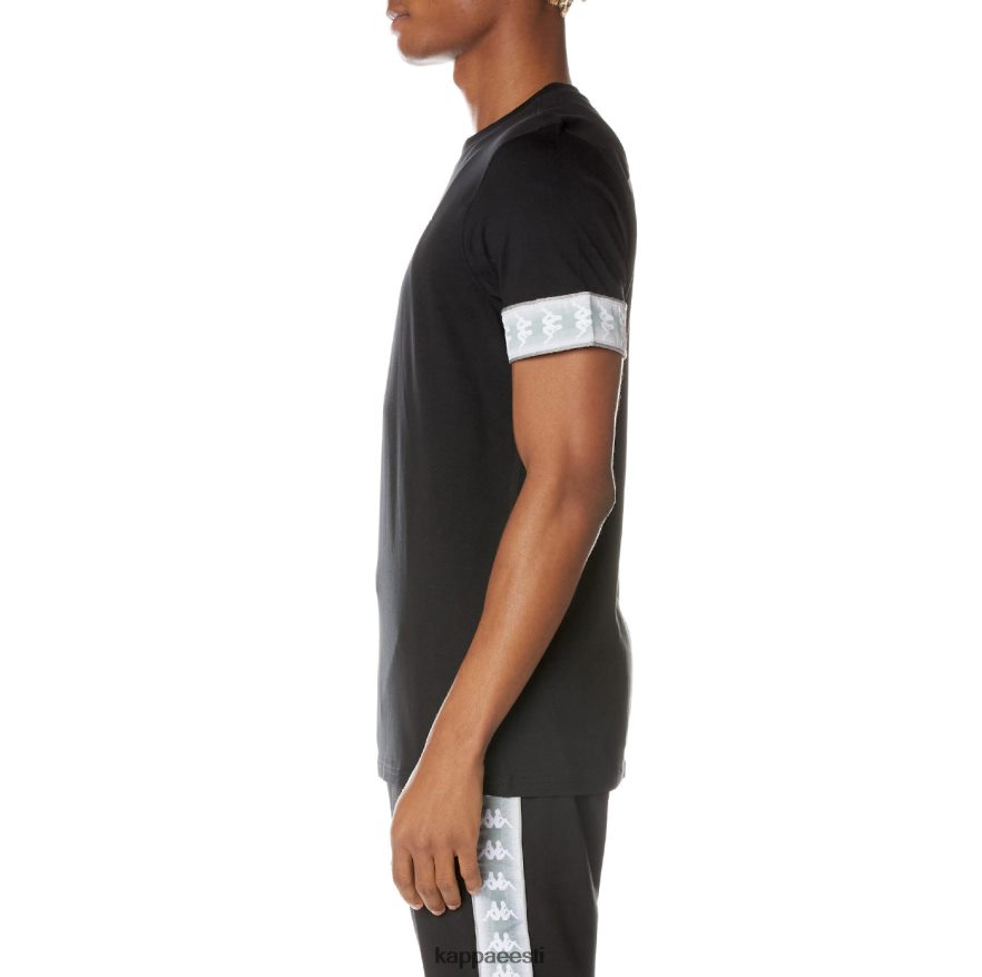 Kappa mehed 222 banda torby t-särk süsimust J0HRBX131