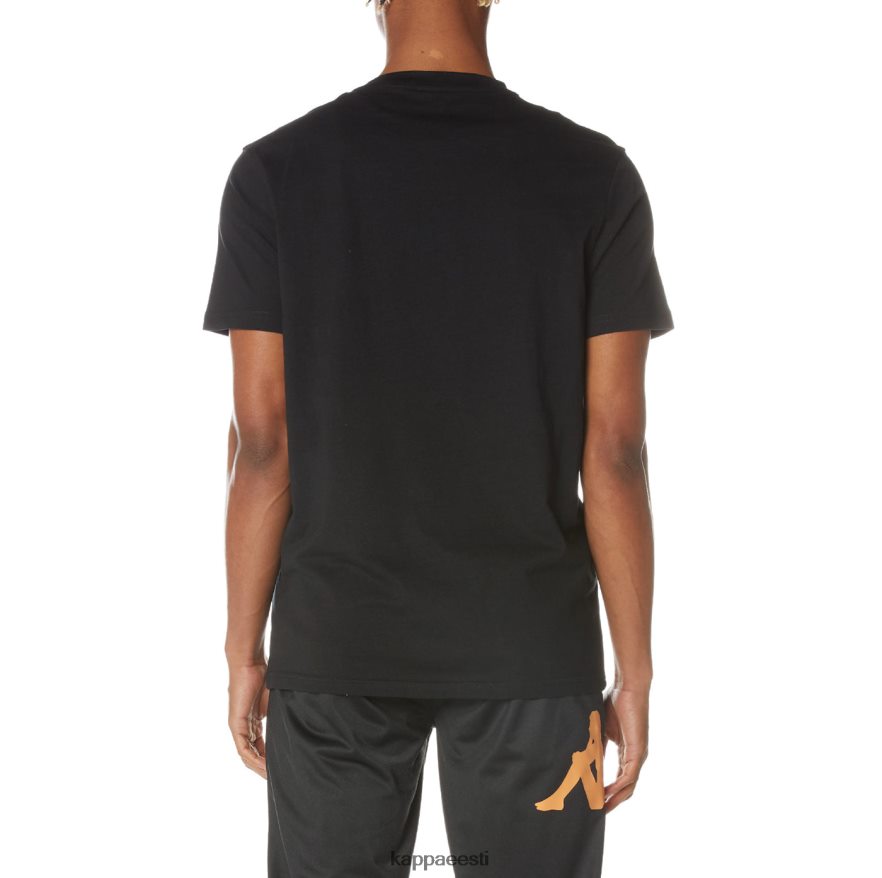 Kappa mehed autentne põskede t-särk süsimust J0HRBX159