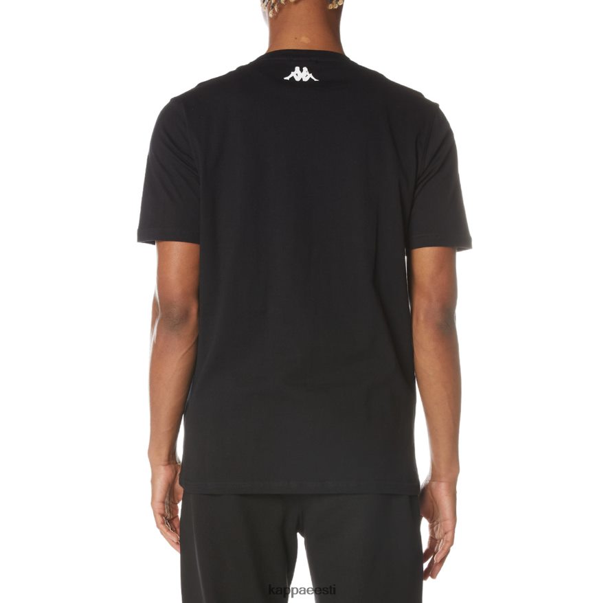 Kappa mehed ehtne jõe t-särk must joa J0HRBX133