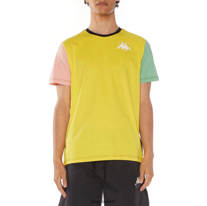 Kappa mehed ehtne zabrze t-särk must joa J0HRBX103