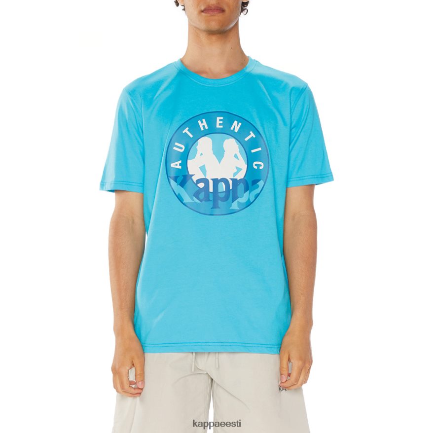 Kappa mehed isla t-särk türkiissinine J0HRBX138