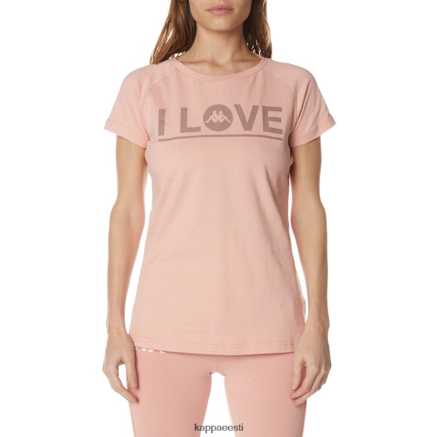 Kappa naised autentne gornicza t-särk roosa J0HRBX379