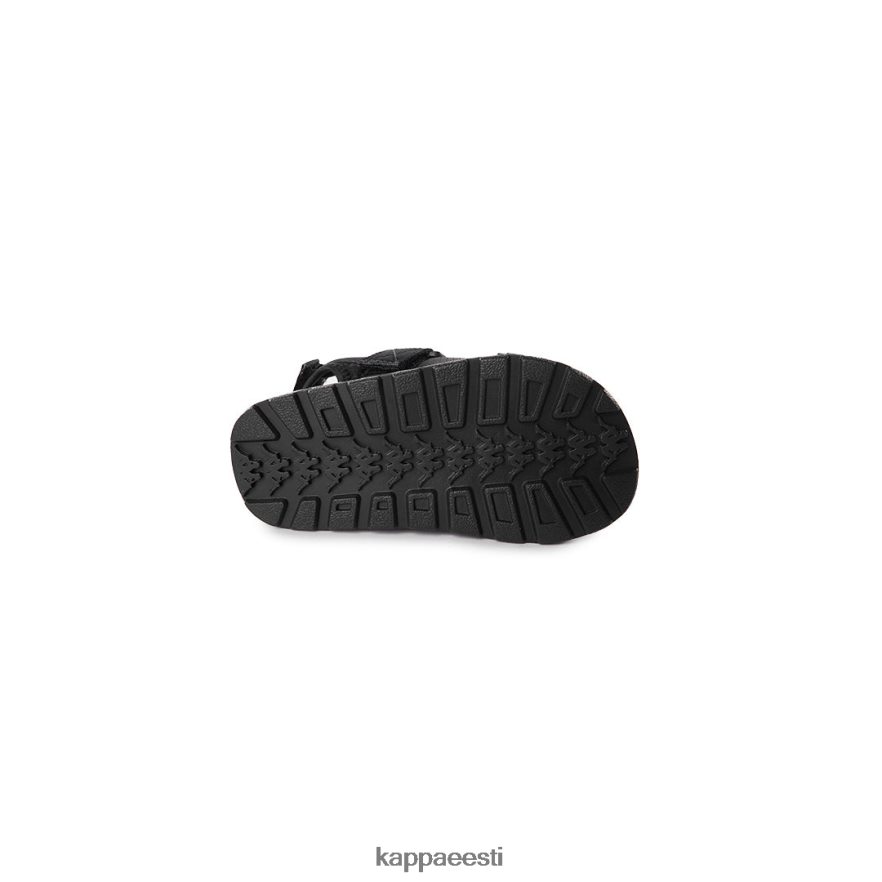 Kappa unisex laste 222 banda mitel 2 väikelaste sandaalid must hall J0HRBX818