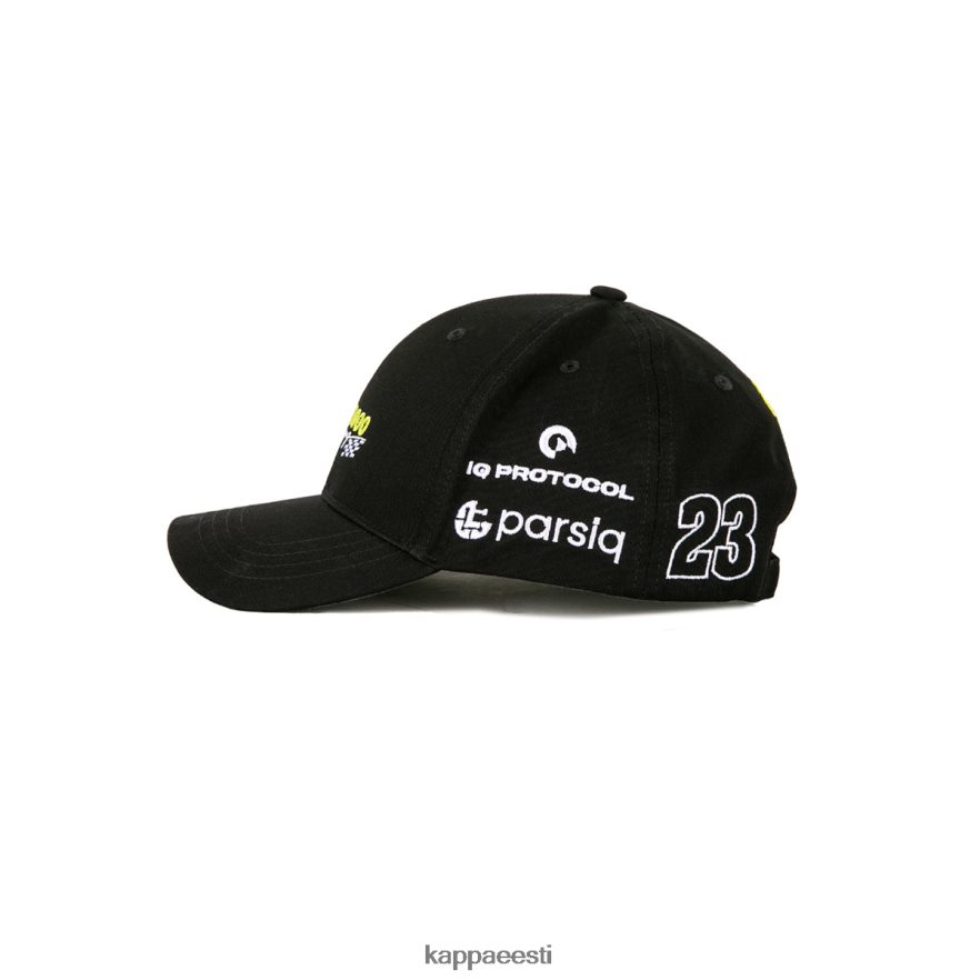 Kappa unisex autentne darius gumball 3000 müts must valge lubi J0HRBX285