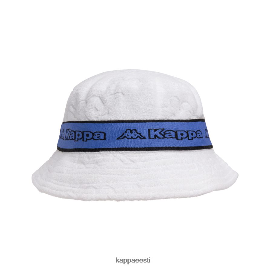Kappa unisex logoteip ello ämbrimüts valge sinine J0HRBX300