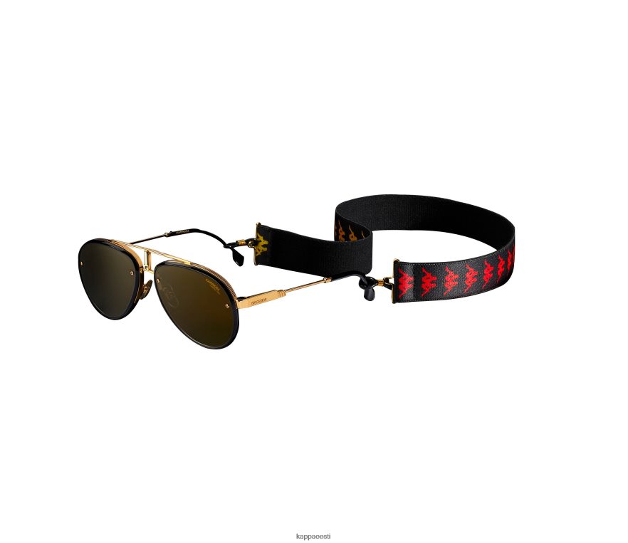 Kappa unisex kappa x gumball 3000 x carrera glory aviator päikeseprillid must kuld J0HRBX343